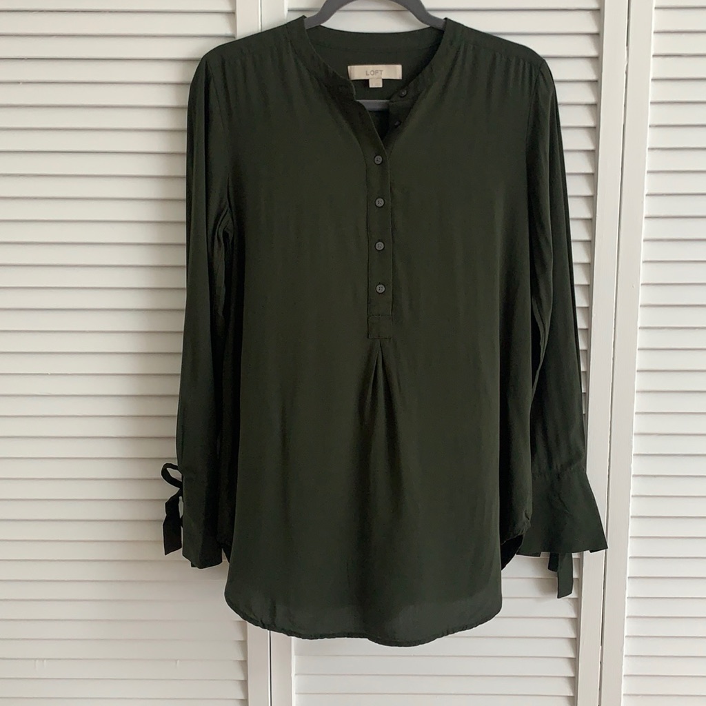 Loft Button Down Tunic